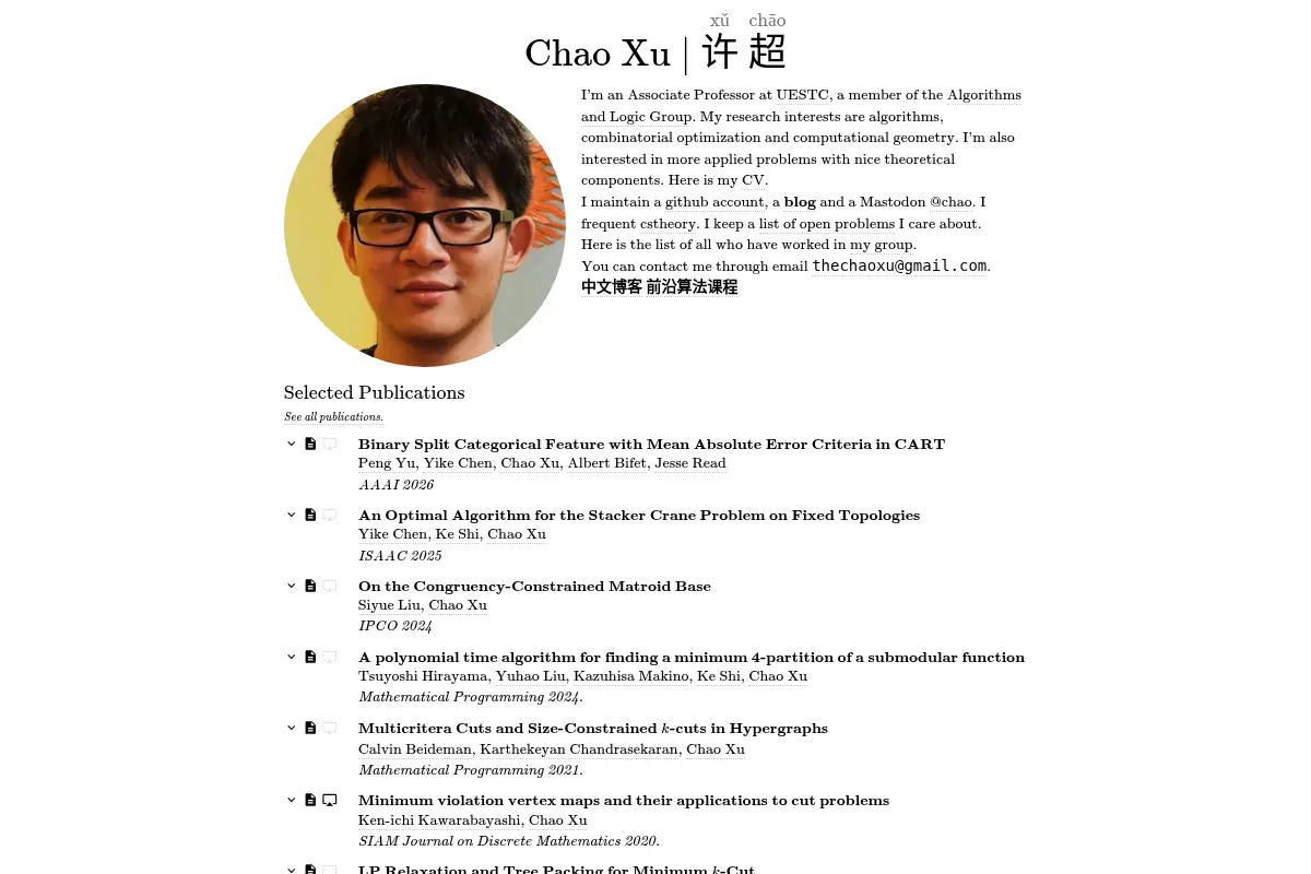 Chao Xu