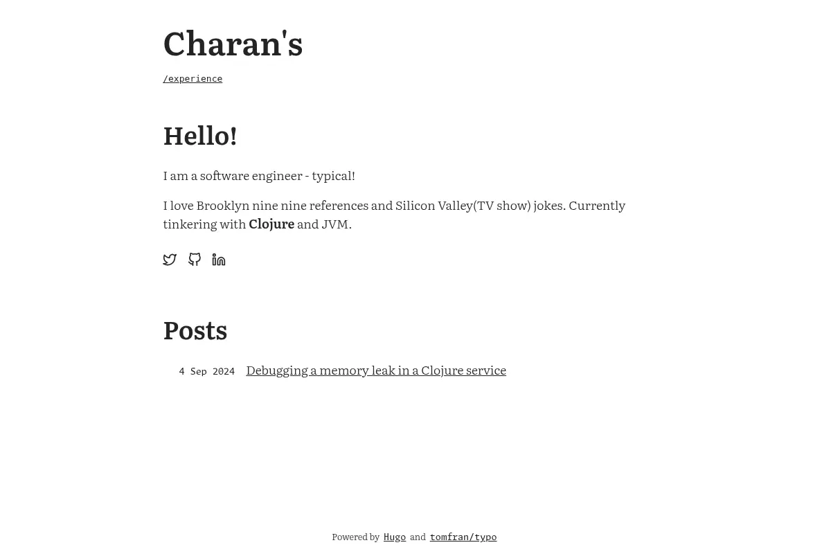 Charan's