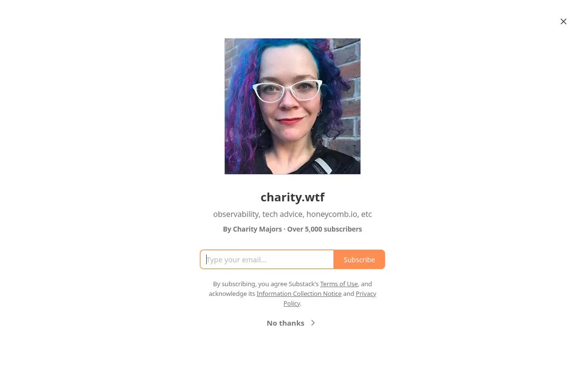 Charity Majors Blog