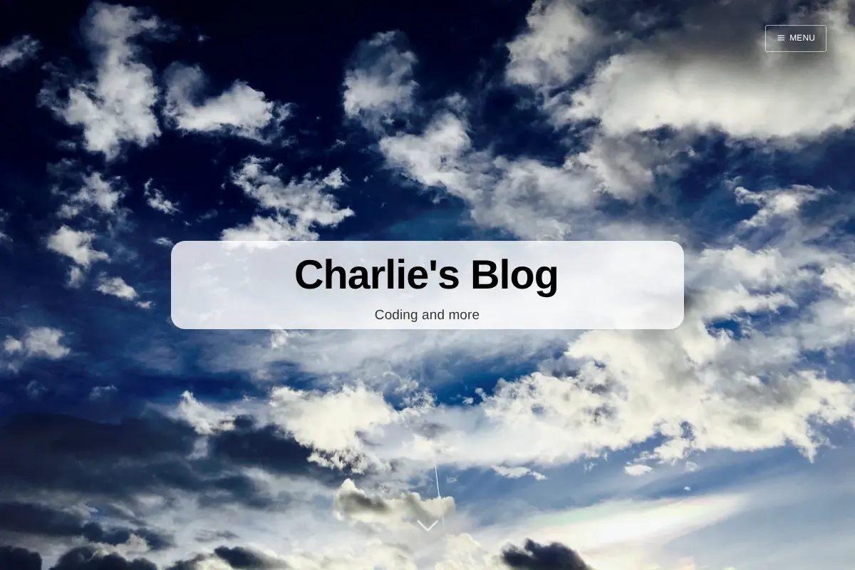 Charlie's Blog