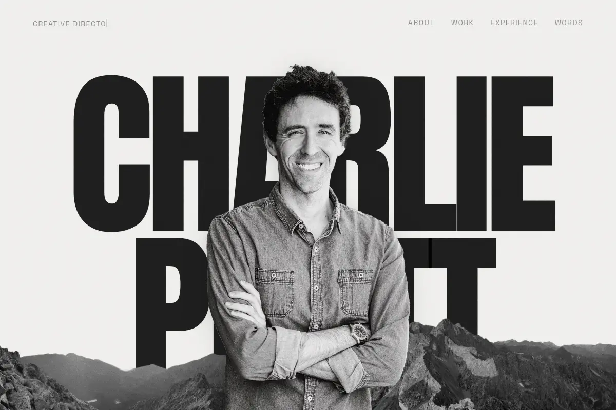 Charlie Pratt — Creative Director / Designer / Developer