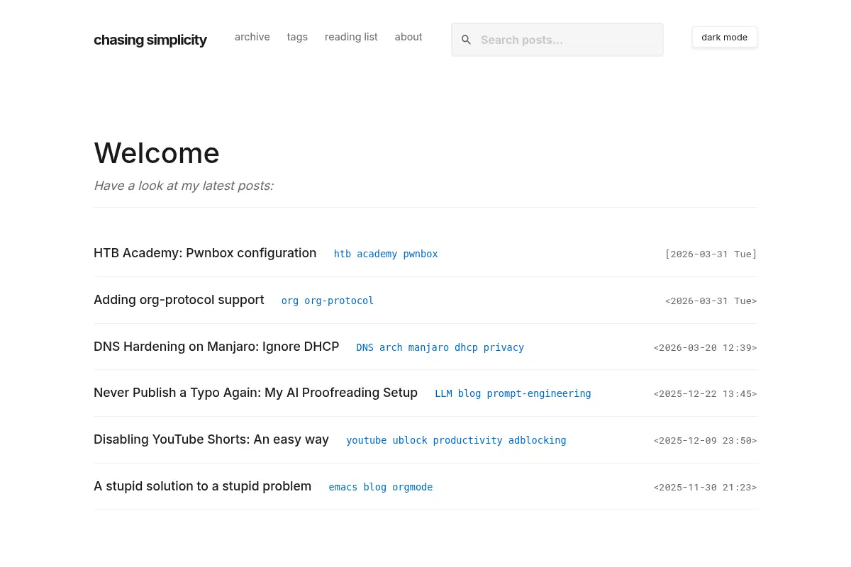 Lamprinos' Chatziioannou Personal Blog