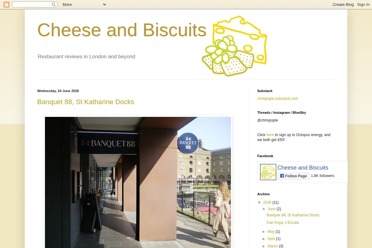 Cheese and Biscuits