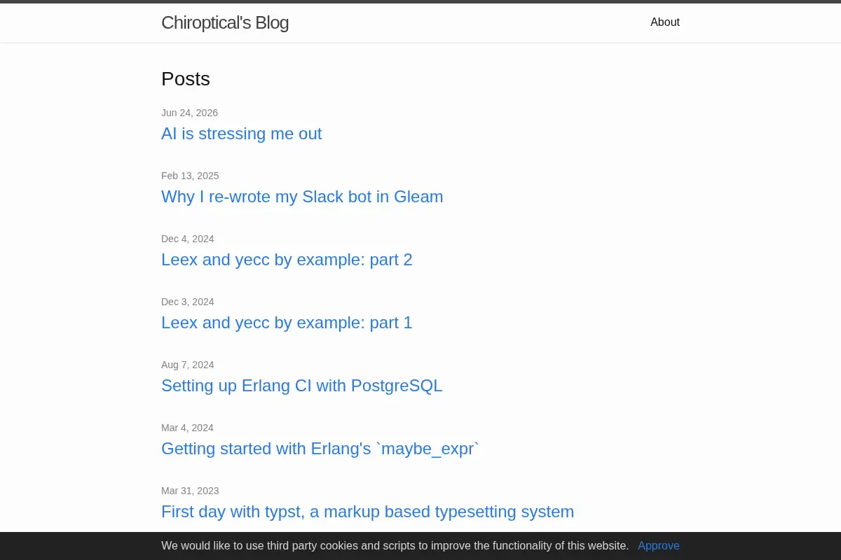 Chiroptical's Blog