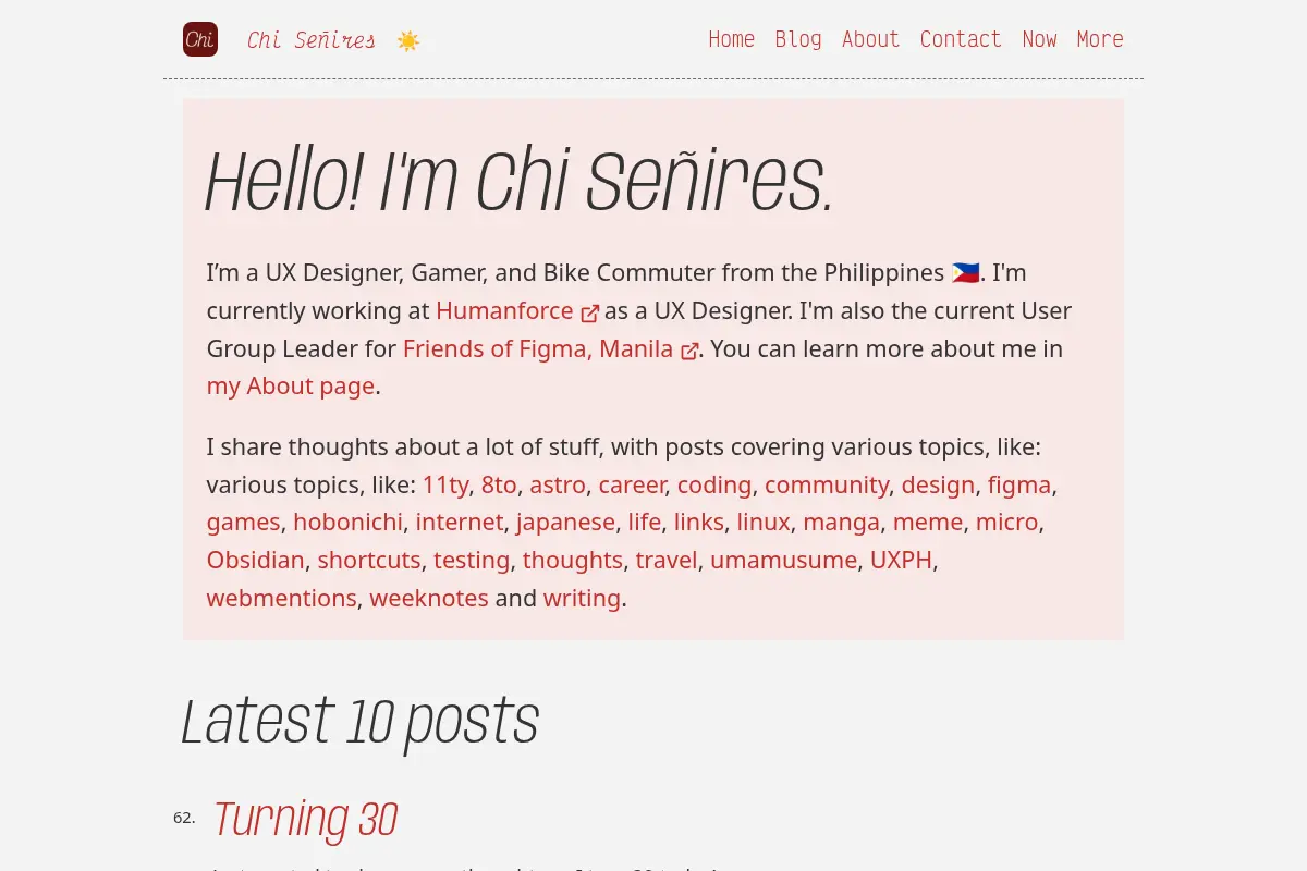 Chi Señires