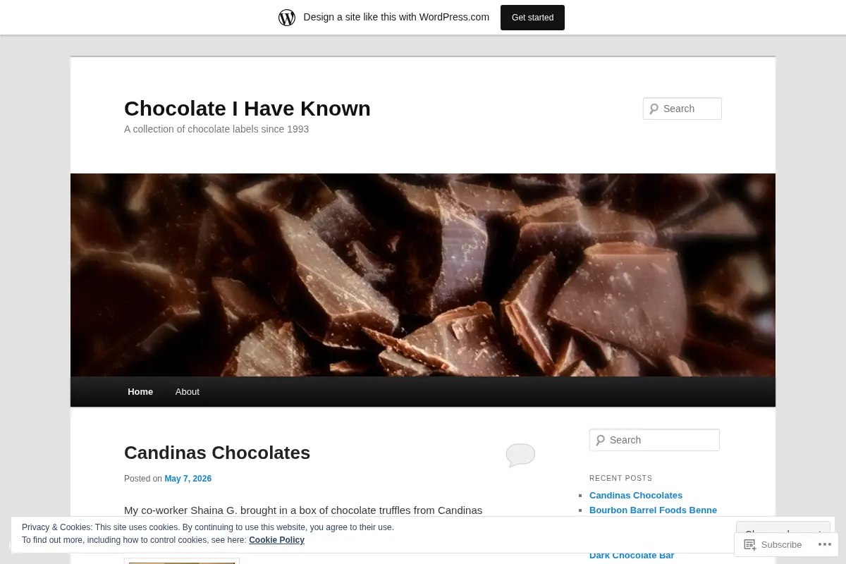 Chocolate I Have Known