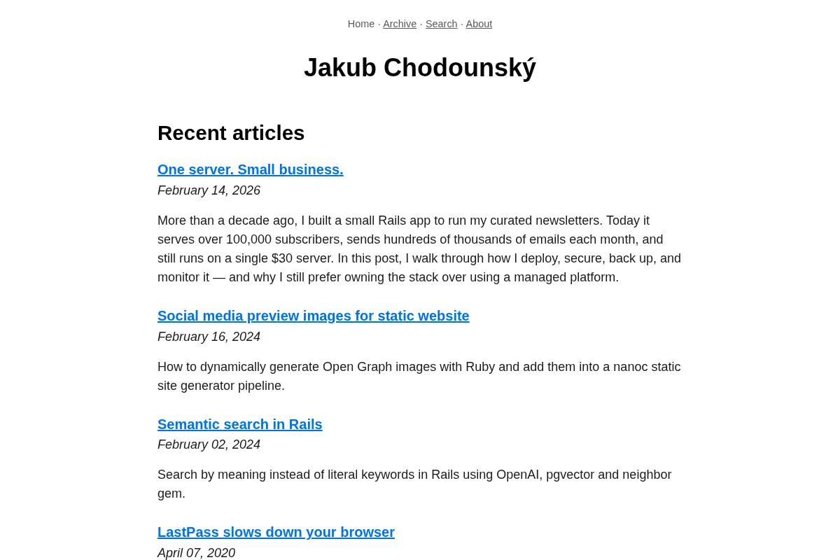 Jakub Chodounský