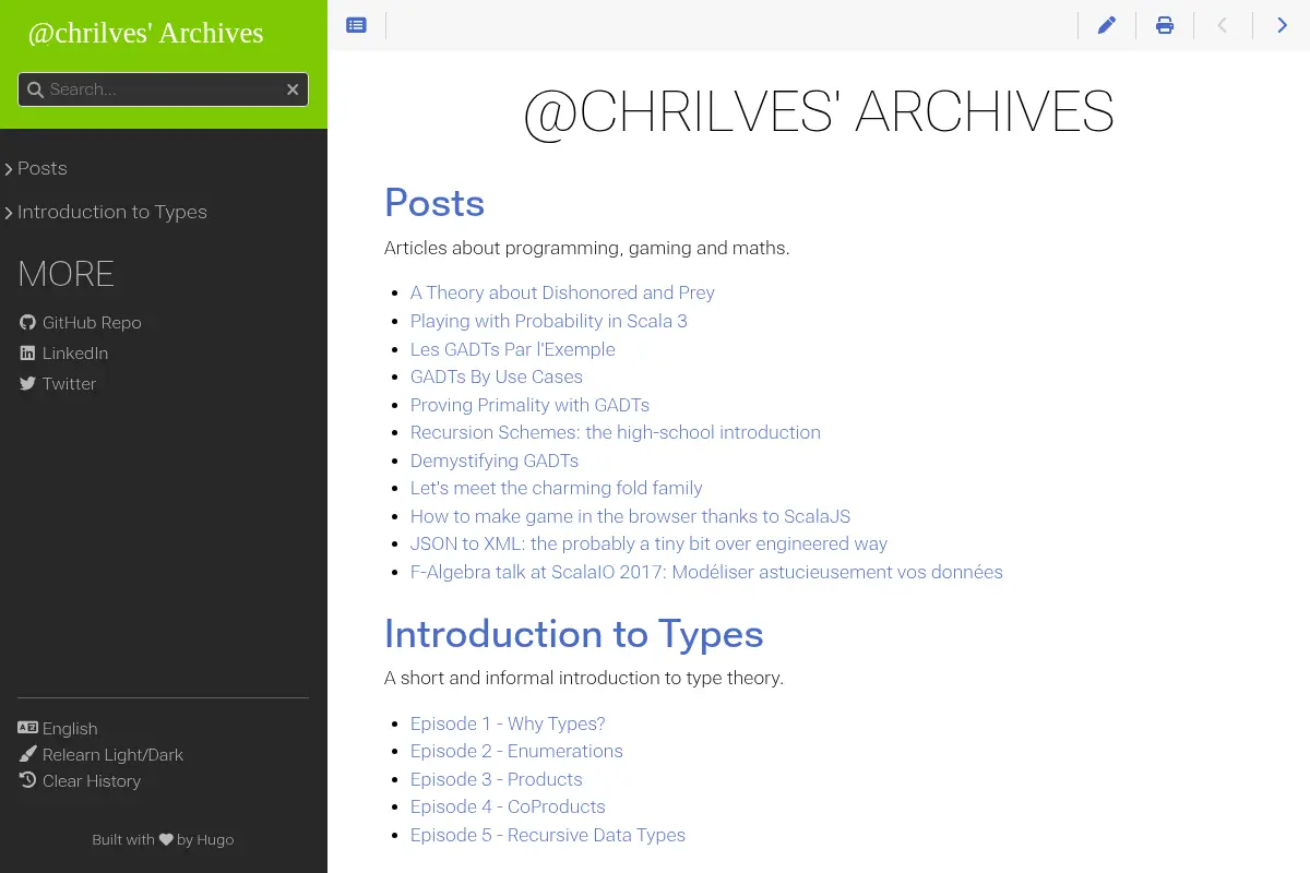 @chrilves' Archives
