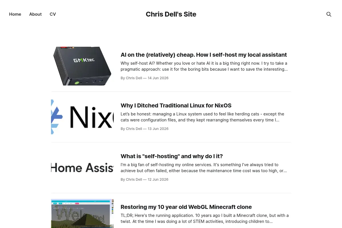 Chris Dell's Site