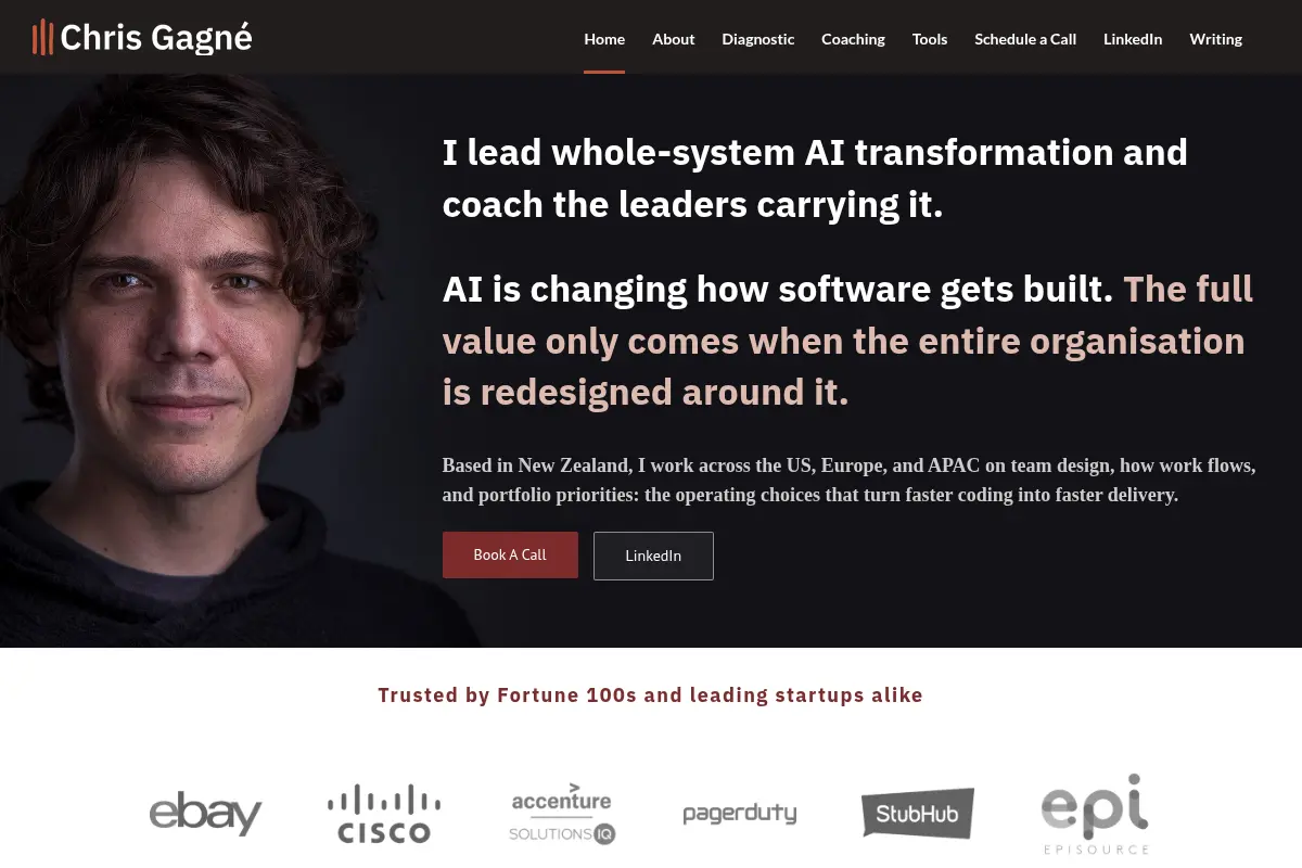 Chris Gagné: Whole-System AI Transformation & Coaching