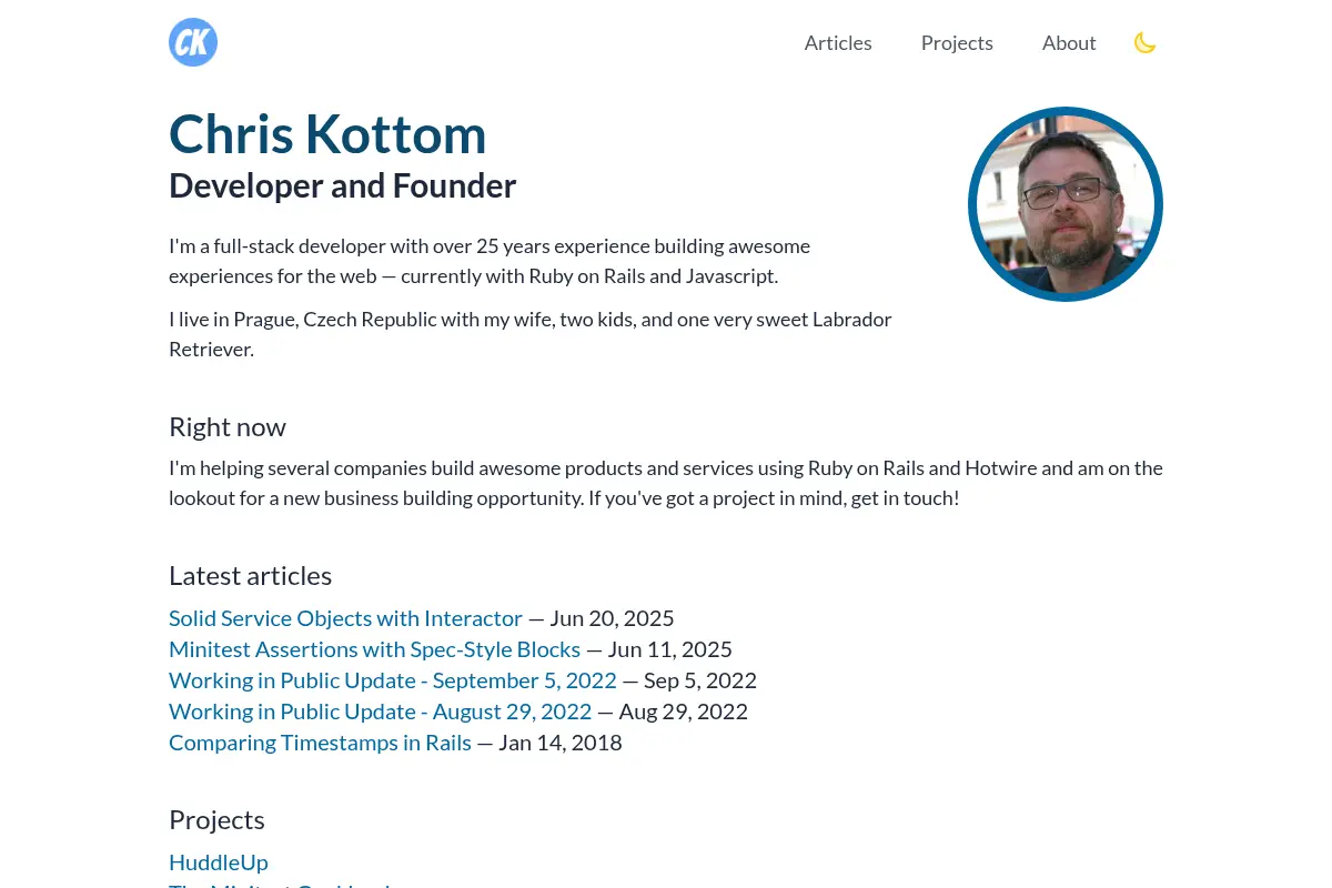 Chris Kottom's Tech and Business Blog