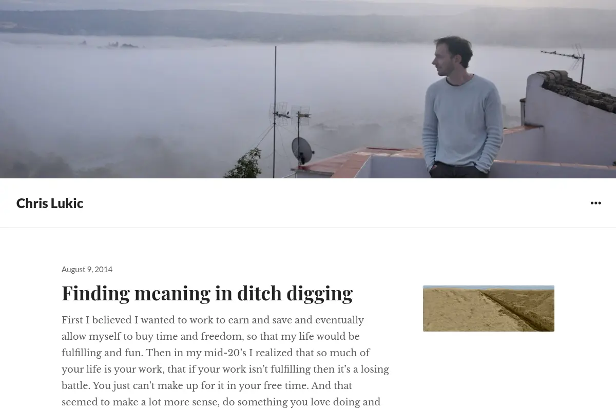 Chris Lukic – Startup founder, wayward traveler
