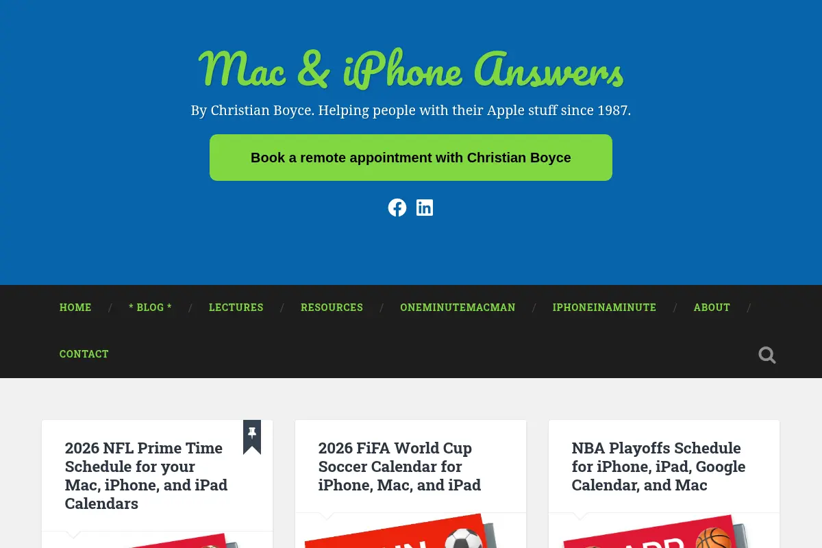 Mac & iPhone Answers