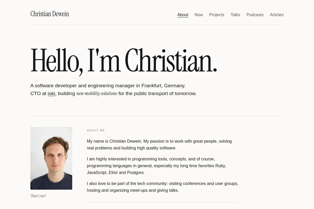 Christian Dewein