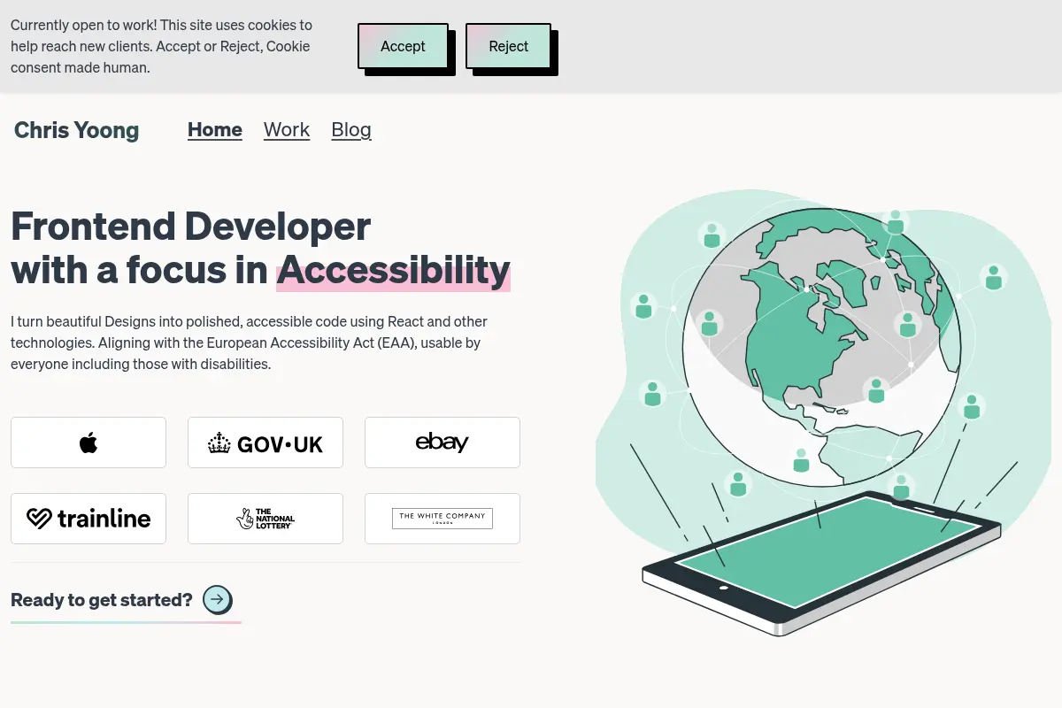 Chris Yoong - Digital Accessibility Consultant