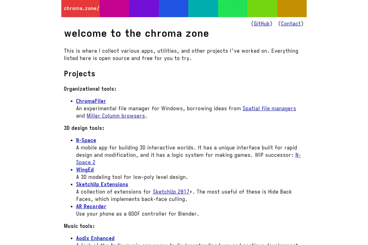 chroma zone