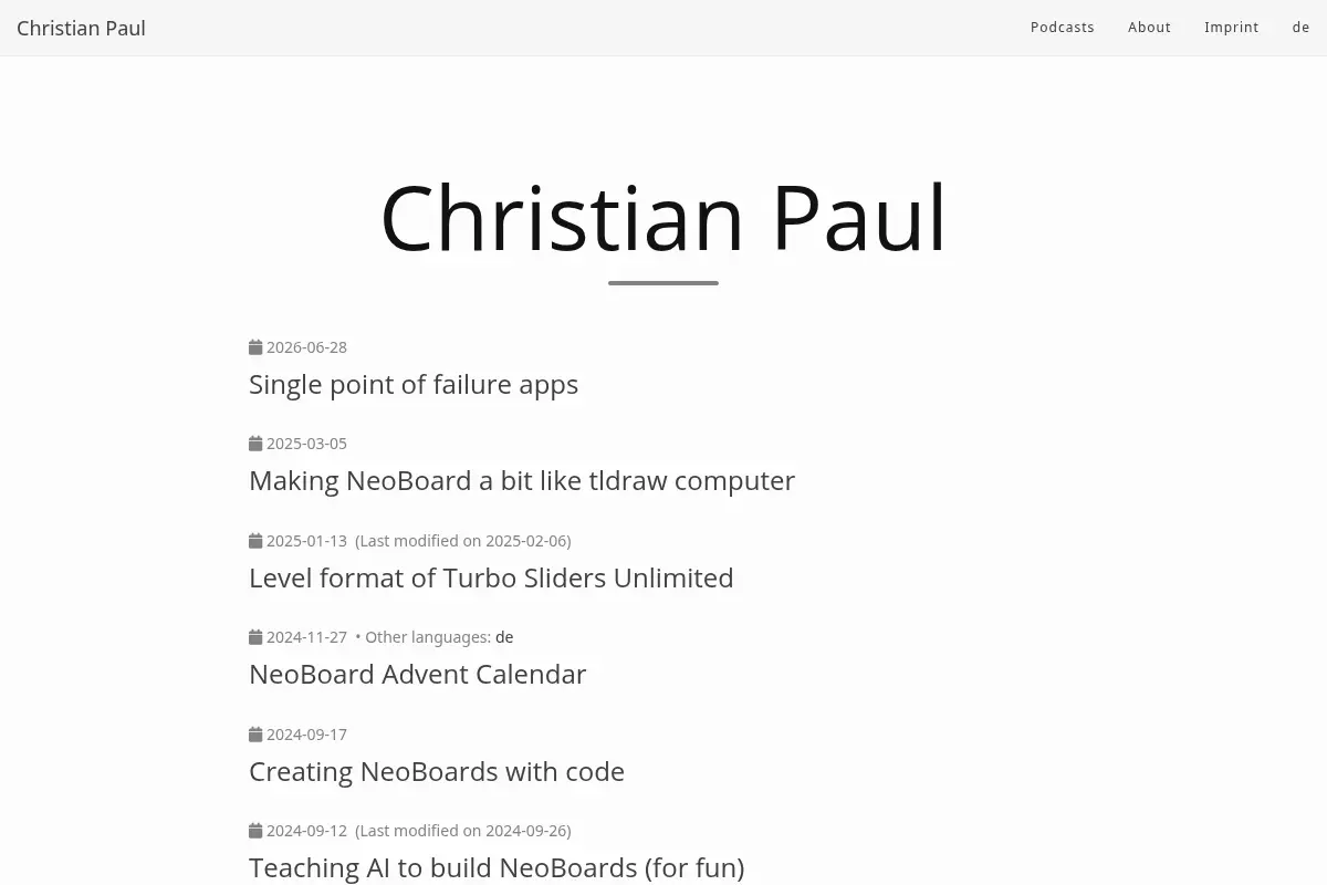 Christian Paul
