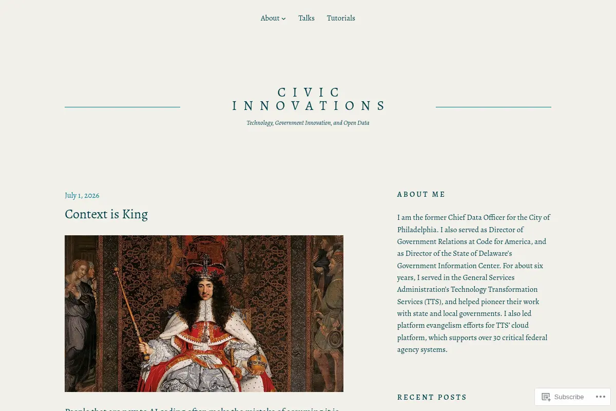 Civic Innovations