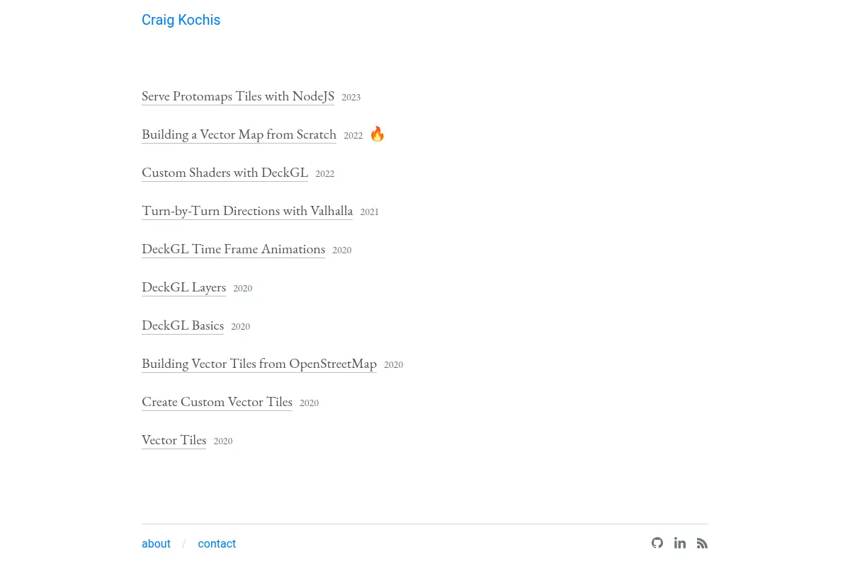 Craig Kochis's Engineering Blog