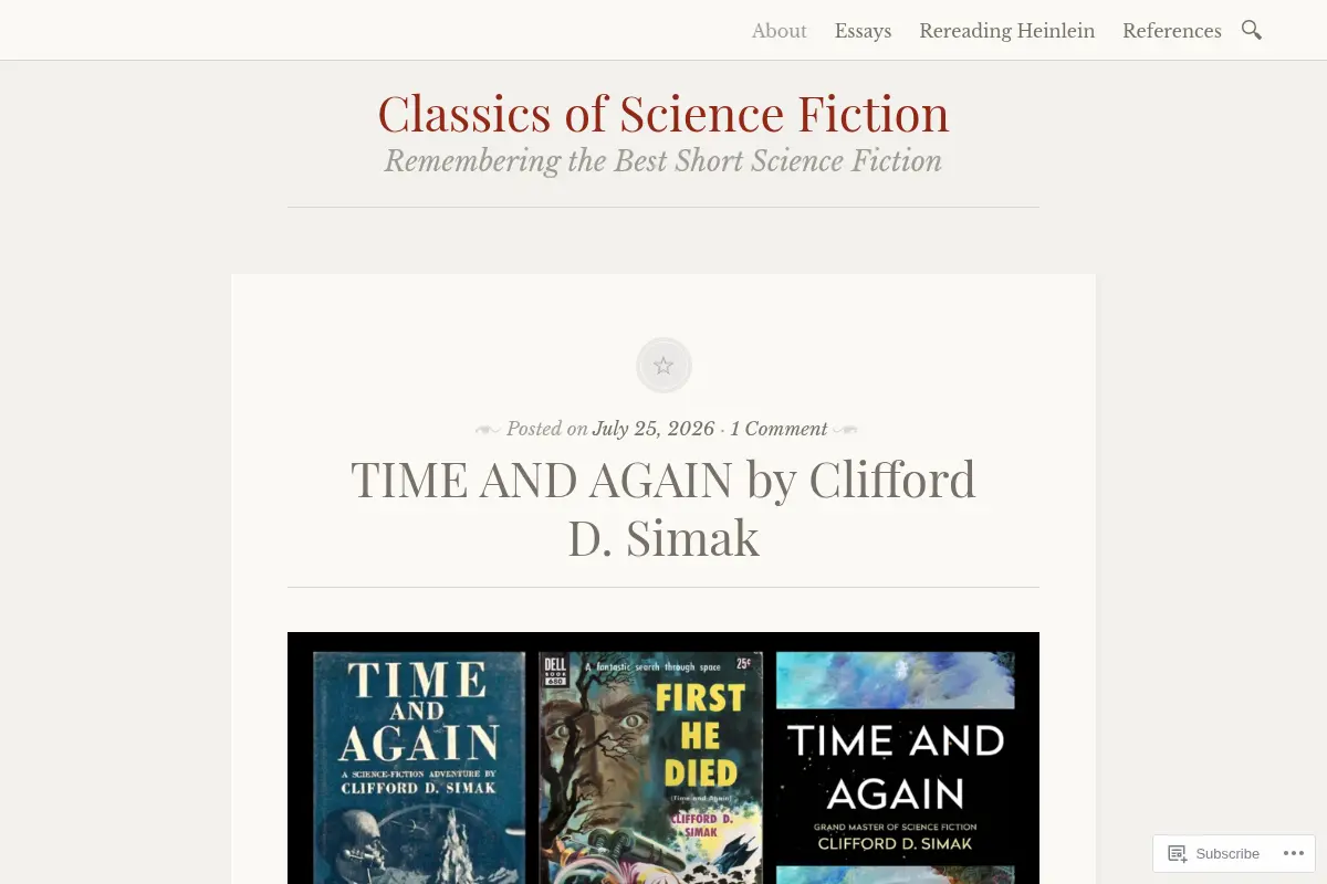 Classics of Science Fiction