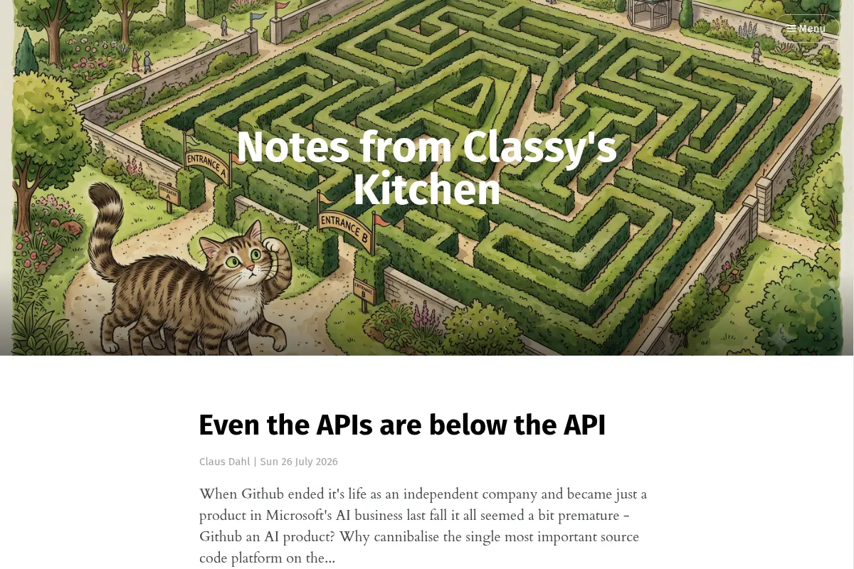 Notes from Classy's Kitchen