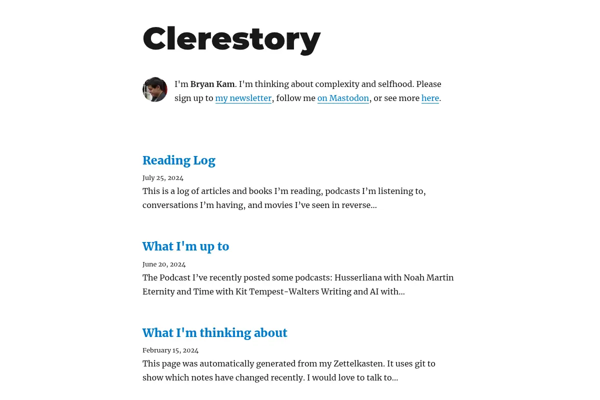Clerestory