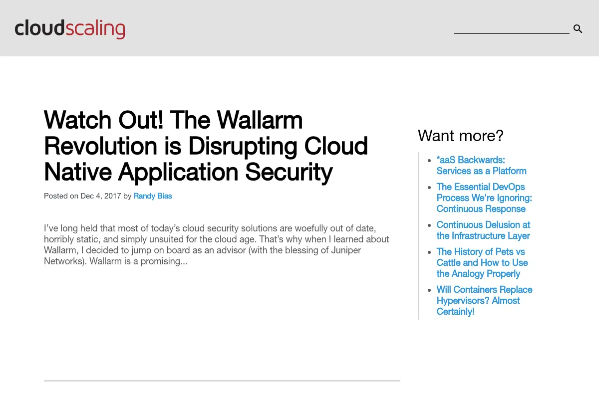 Cloudscaling