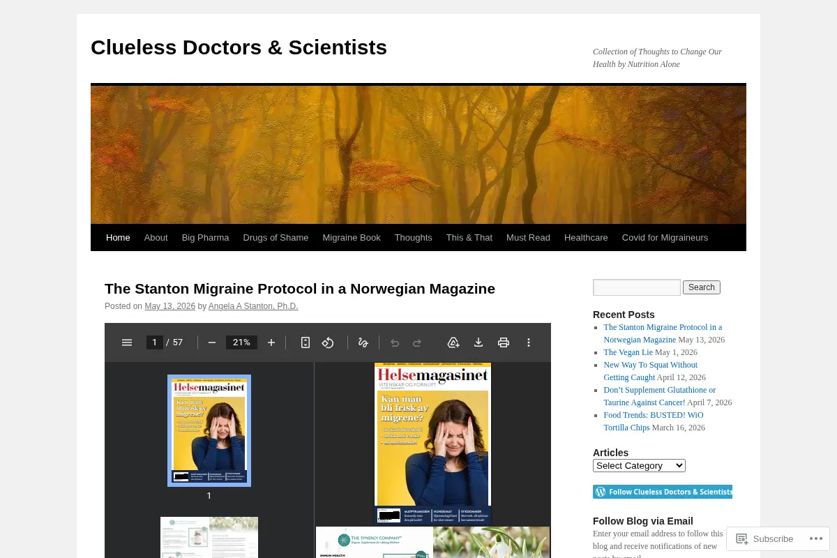 Clueless Doctors & Scientists