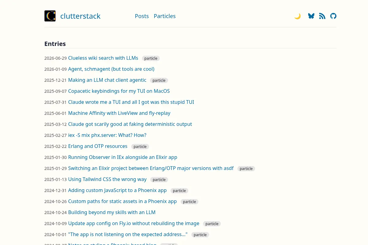 Clutterstack