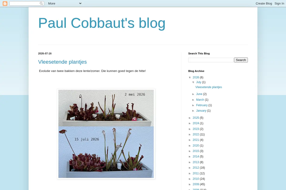Paul Cobbaut's blog