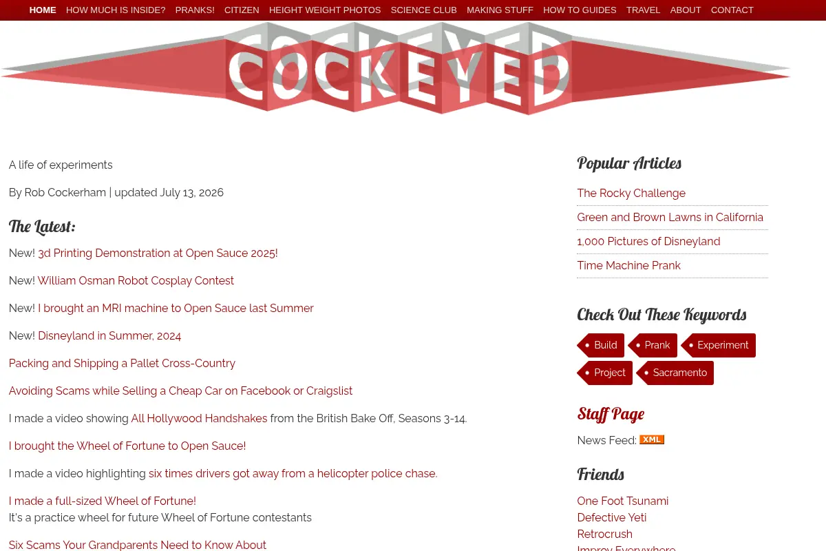 Cockeyed