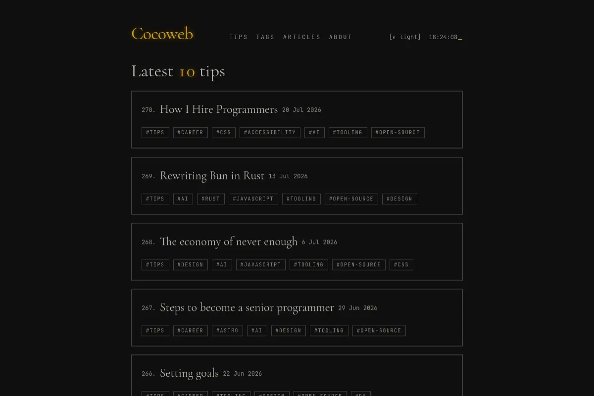 Cocoweb