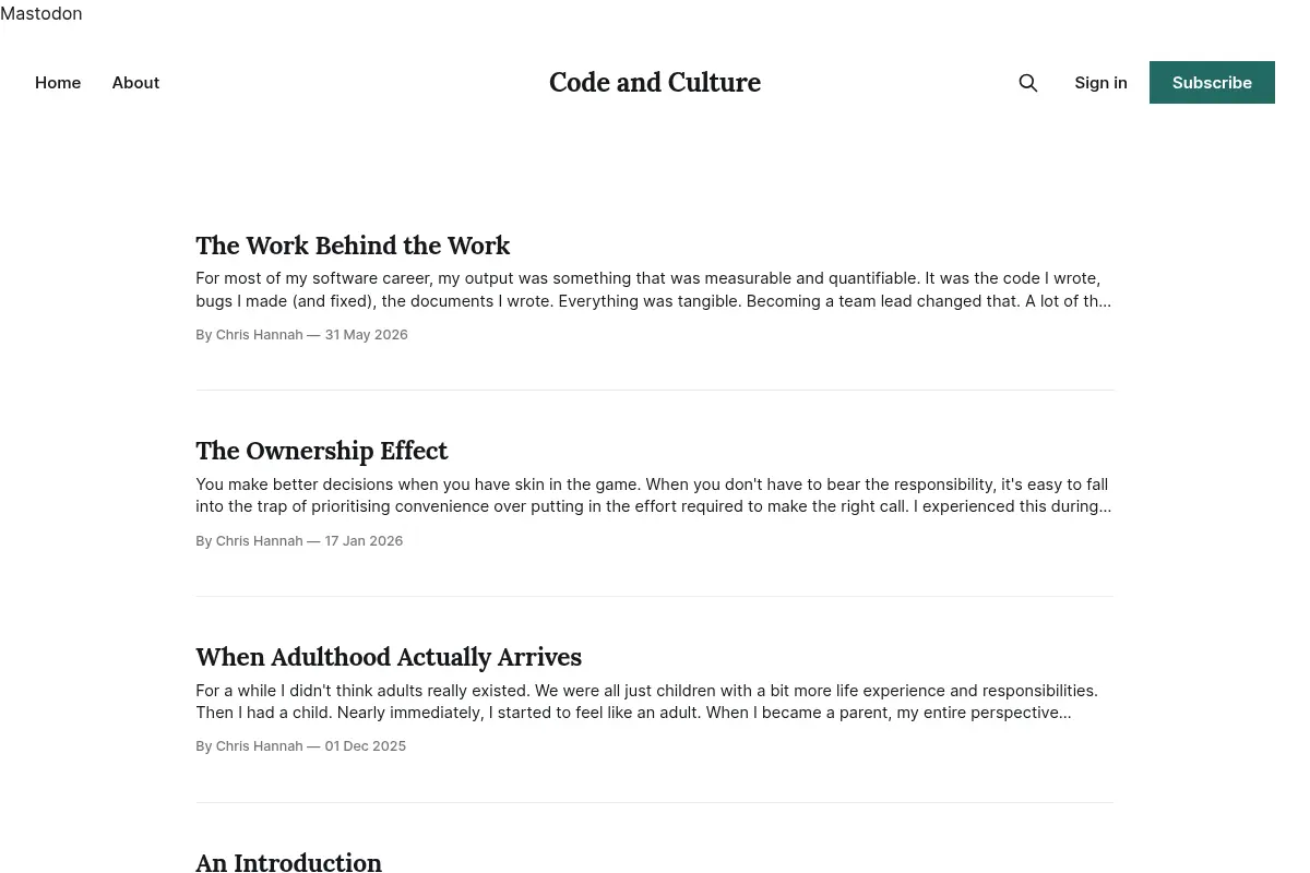 Code and Culture