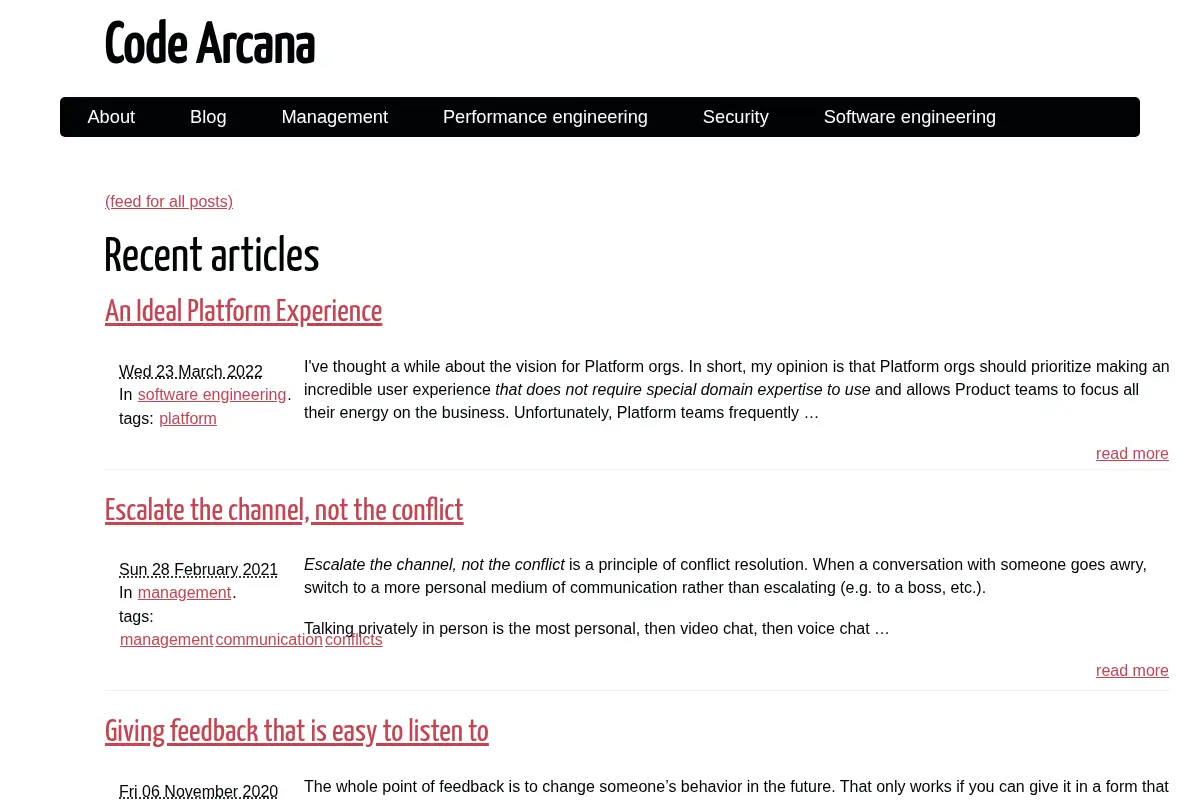 Code Arcana