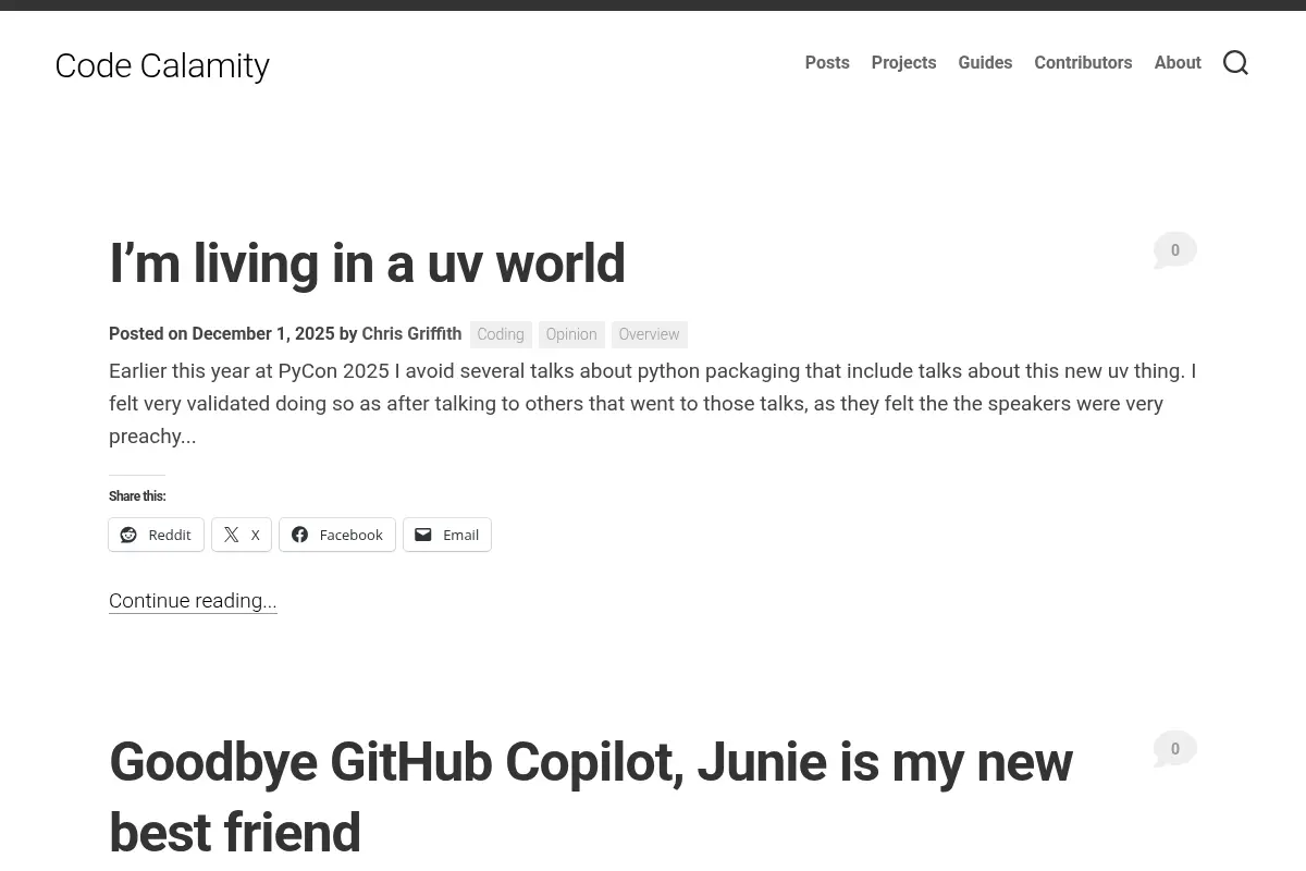 Code Calamity