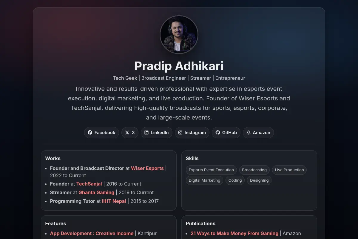Pradip Adhikari
