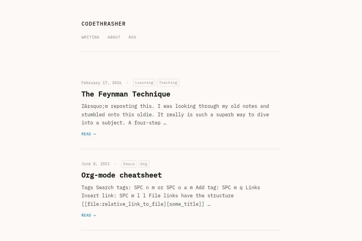 codethrasher
