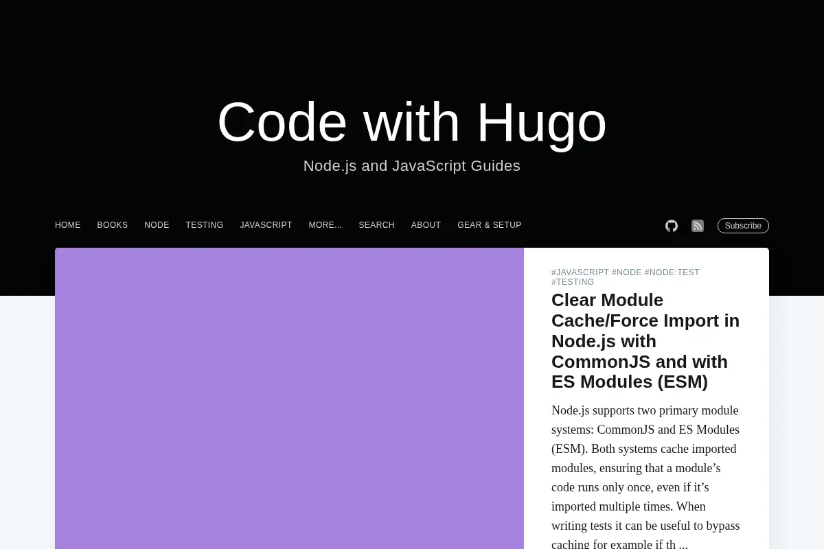 Code with Hugo