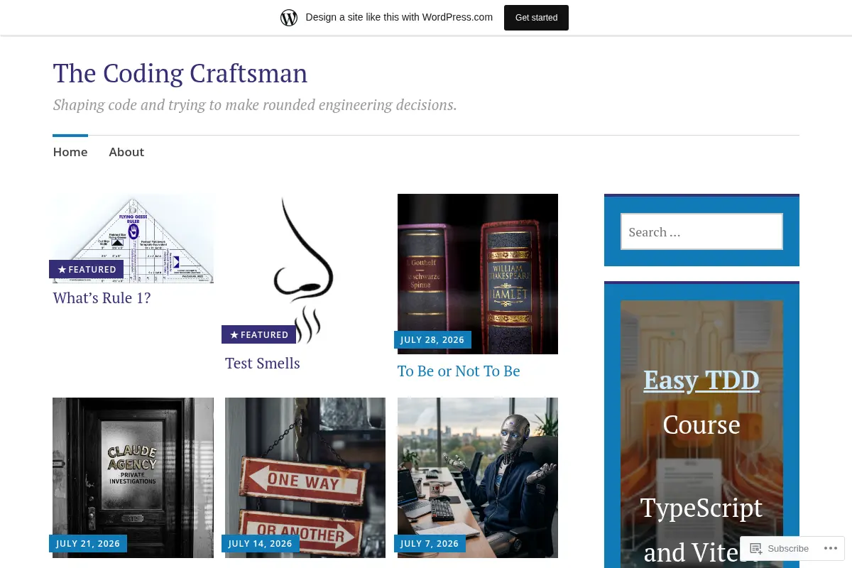 The Coding Craftsman
