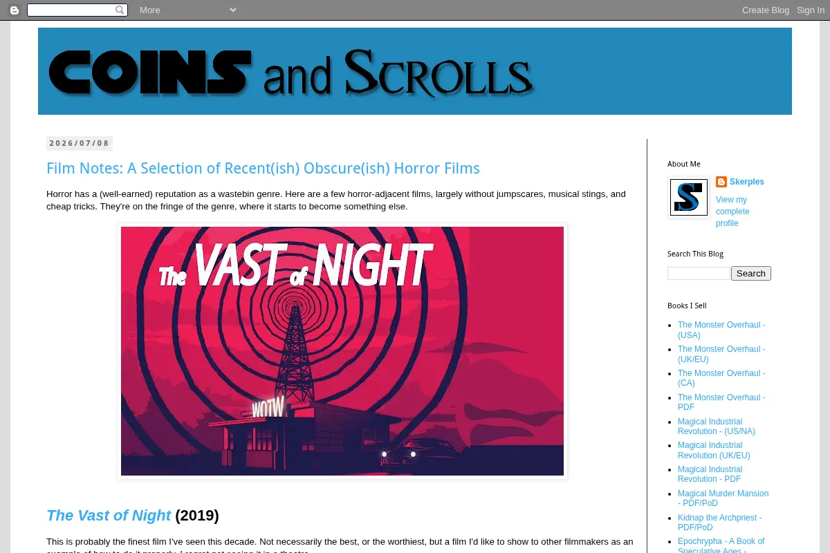 Coins and Scrolls