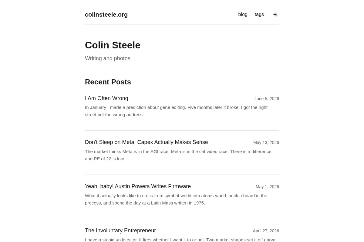 colinsteele.org