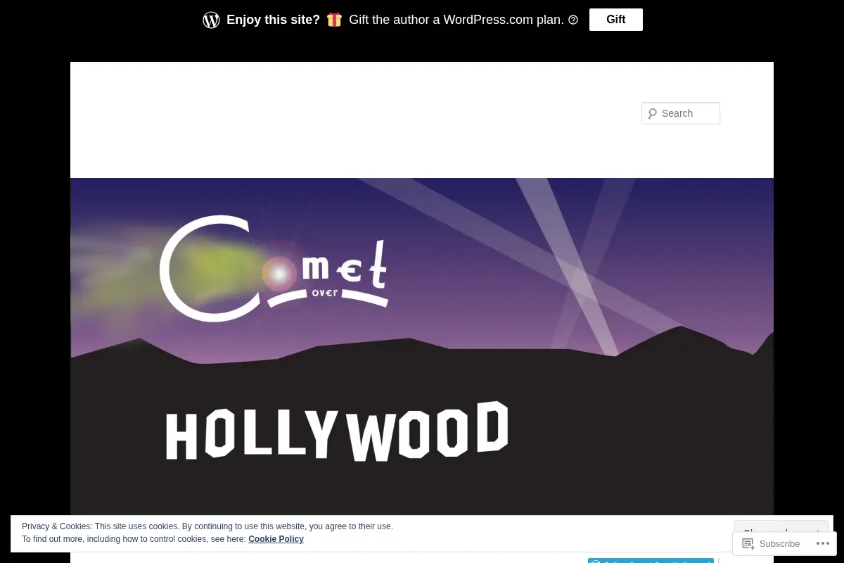 Comet Over Hollywood