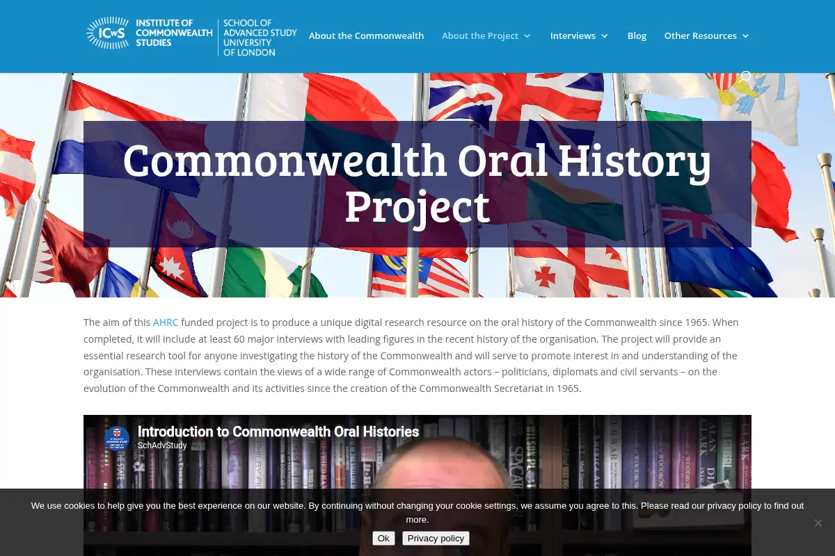 Commonwealth Oral History Project