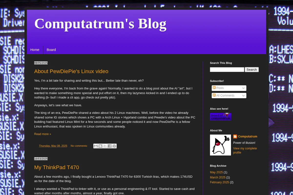Computatrum's Blog