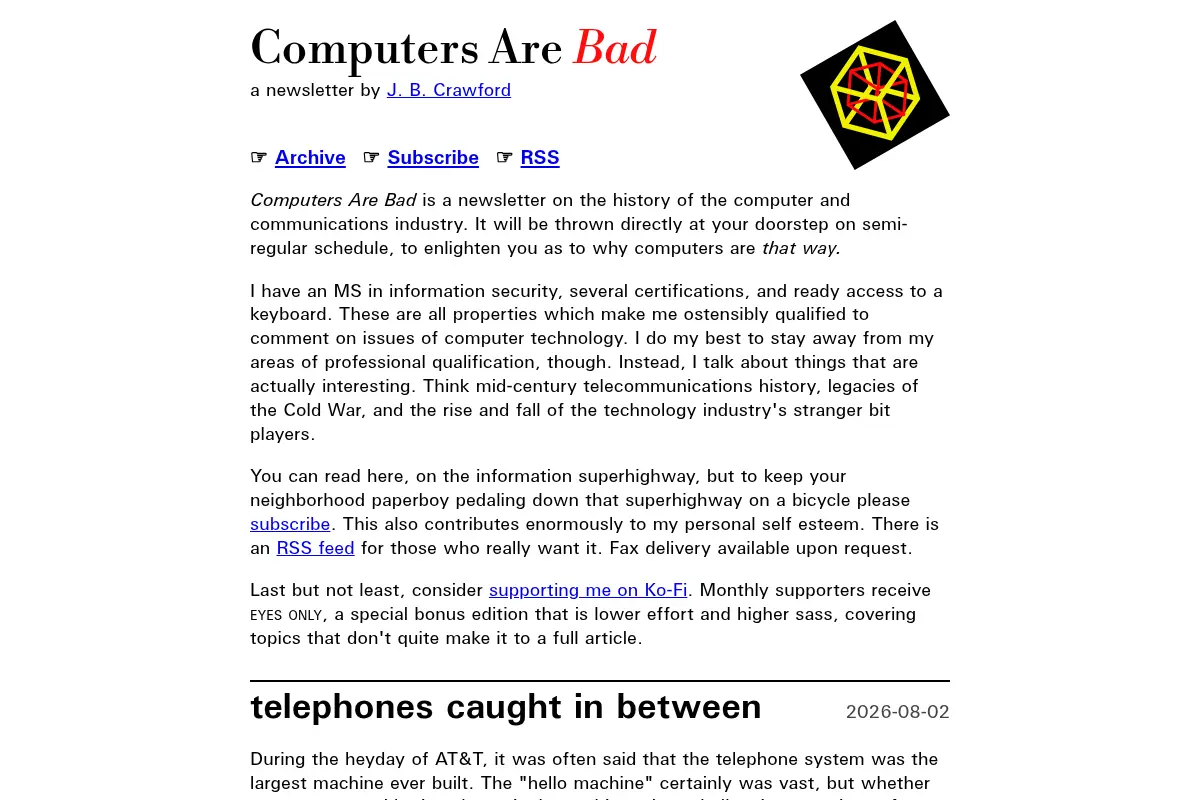 Computers Are Bad