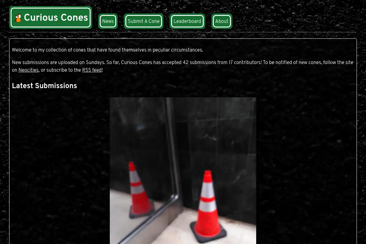Curious Cones