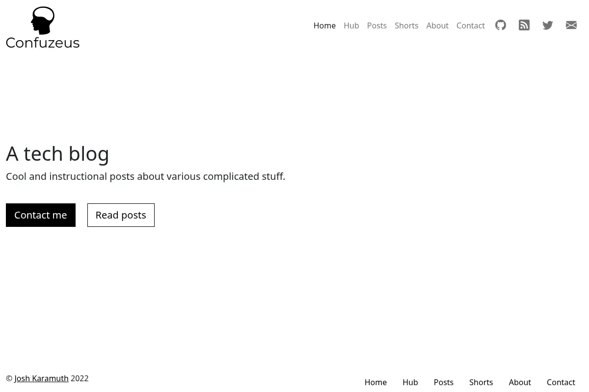 Confuzeus - A tech blog