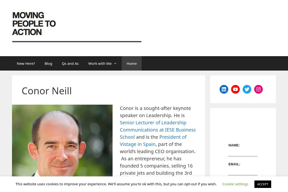 Conor Neill - Moving People to Action