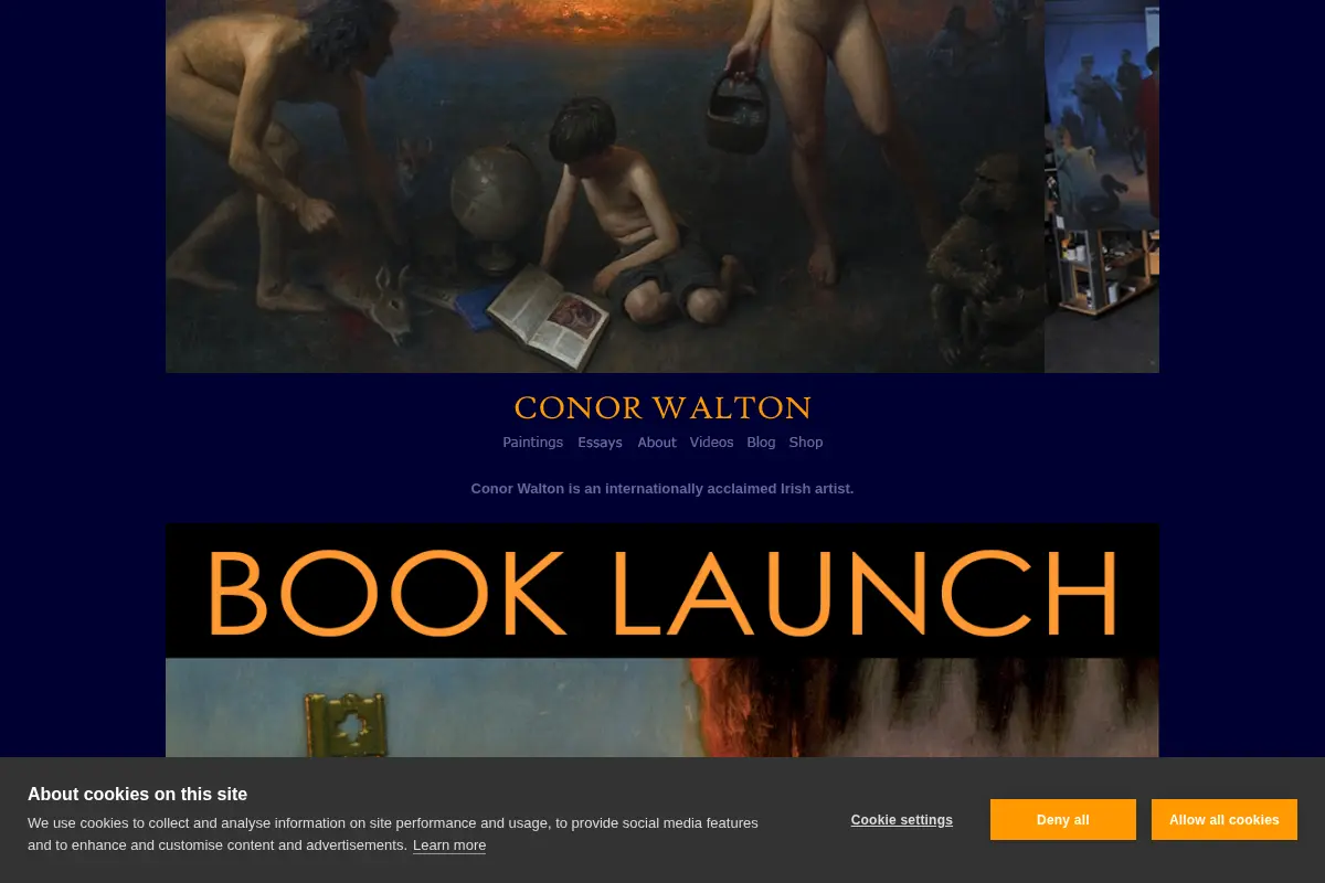 Paintings by Conor Walton