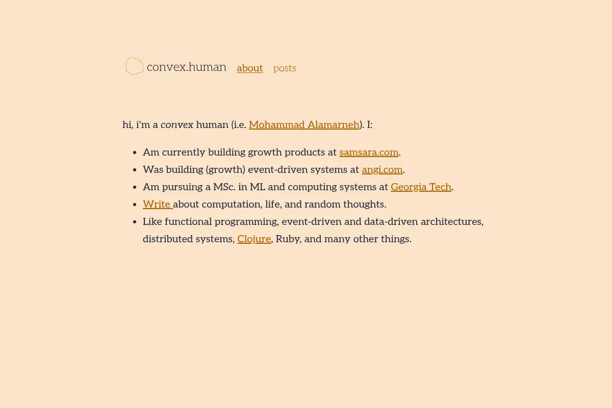 convex.human